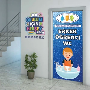 Bay-Bayan Wc Kapı Giydirme 82