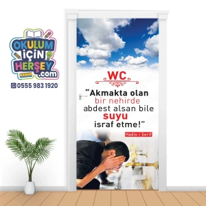 Bay-Bayan WC Kapı Giydirme 85