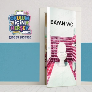 Bay-Bayan WC Kapı Giydirme 87