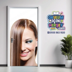 Bayan Kuaför Kapı Giydirme 04