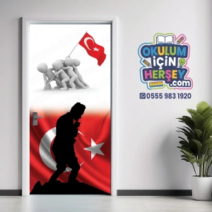 Bayrak Kapı Giydirme 01