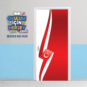 Bayrak Kapı Giydirme 02