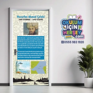 Bilim İnsanları Ahmet Çelebi Kapı Giydirme 01