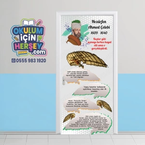 Bilim İnsanları Ahmet Çelebi Kapı Giydirme KG Bİ 109