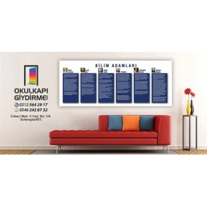 Bilim İnsanları Duvar Giydirme 20