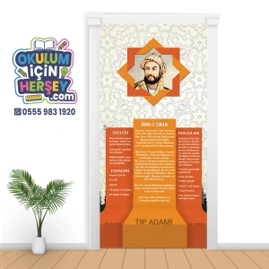 Bilim İnsanları İbni Sina Kapı Giydirme 10