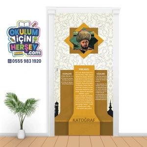 Bilim İnsanları Piri Reis Kapı Giydirme 15