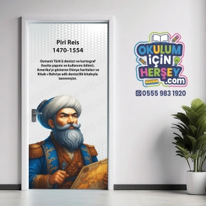 Bilim İnsanları Piri Reis Kapı Giydirme KG Bİ 97