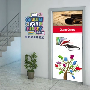 Bilim Sanat Kültür Kapı Giydirme 07