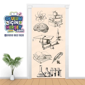 Bilim Sanat Kültür Kapı Giydirme 19