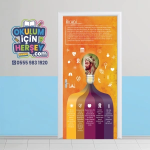 Biruni Bilim İnsanları Kapı Giydirme 58