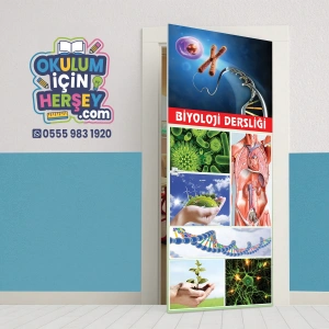 Biyoloji Dersliği Kapı Giydirme 14