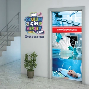 Biyoloji Laboratuvar Kapı Giydirme 02