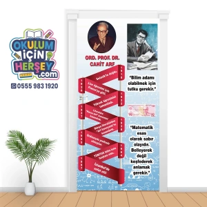 Cahit Arf Bilim İnsanları Kapı Giydirme 81