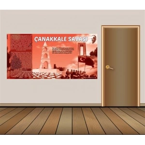 Çanakkale Haftası Duvar Giydirme 01