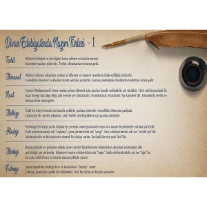 Divan Edebiyatı Nazım Türleri-1 P EDB 33