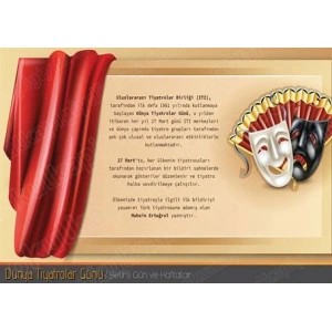 Dünya Tiyatrolar Günü P BGH 20