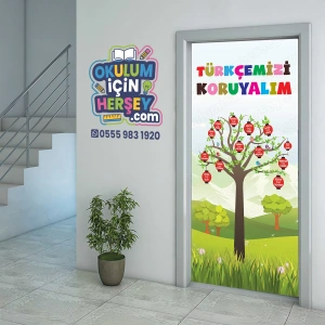 Edebiyat Sınıfı Kapı Giydirme 27