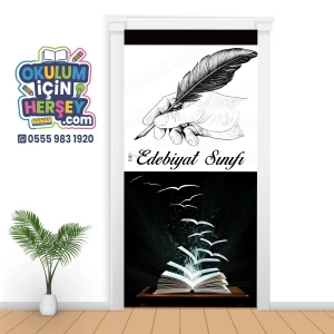 Edebiyat Sınıfı Kapı Giydirme 31