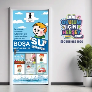 Erkek WC Kapı Giydirme 100