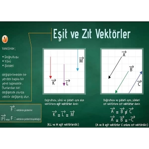 Eşit ve Zıt Vektörler P FİZ 36