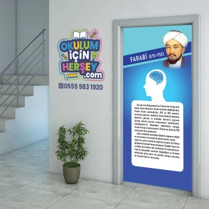 Farabi Bilim İnsanları Kapı Giydirme 69
