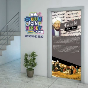 Farabi Bilim İnsanları Kapı Giydirme 85