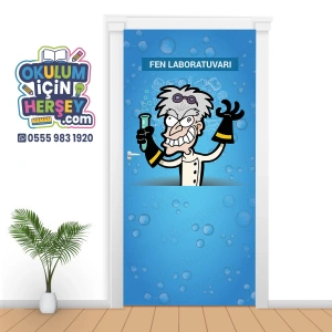Fen Laboratuvar Kapı Giydirme 04