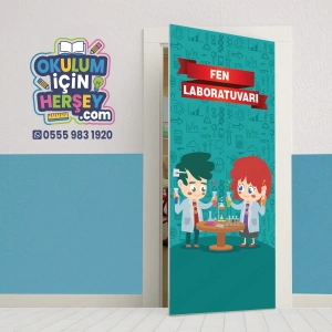 Fen Laboratuvarı Kapı Giydirme 23