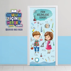 Fen Sınıfı Kapı Giydirme 02