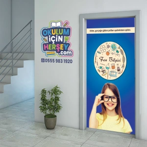 Fen Sınıfı Kapı Giydirme 03