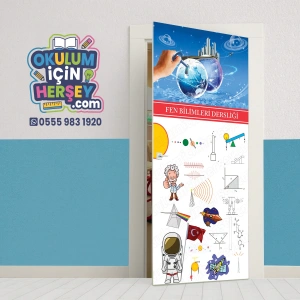 Fen Sınıfı Kapı Giydirme 09