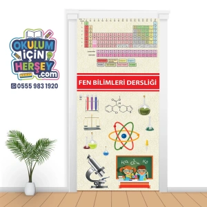 Fen Sınıfı Kapı Giydirme 10