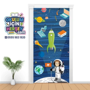 Fen Sınıfı Kapı Giydirme 20