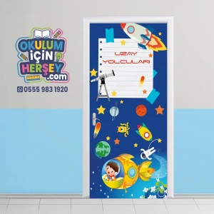 Fen Sınıfı Kapı Giydirme 22