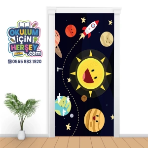 Fen Sınıfı Kapı Giydirme 25