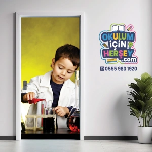 Fen Sınıfı Kapı Giydirme 31