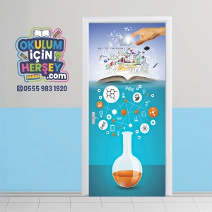 Fen Sınıfı Kapı Giydirme 32