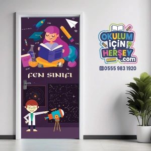 Fen Sınıfı Kapı Giydirme 46