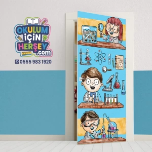 Fen Sınıfı Kapı Giydirme 49