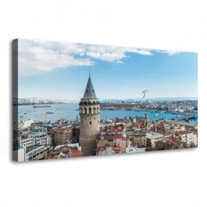 Galata Kulesi Kanvas Tablo