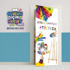 Görsel Sanatlar Atölyesi Kapı Giydirme 12