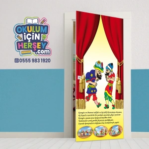 Hacivat Karagöz Kapı Giydirme 09