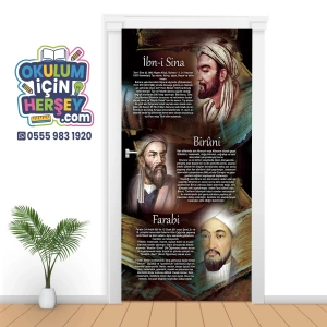 İbni Sina Bilim İnsanları Kapı Giydirme 51