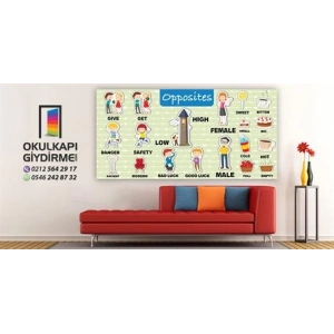 İngilizce Duvar Giydirme 01