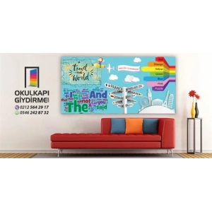 İngilizce Duvar Giydirme 03