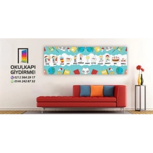 İngilizce Duvar Giydirme 04