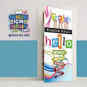 İngilizce Kapı Giydirme 53