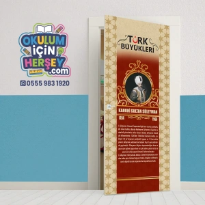 Kanuni Sultan Süleyman Kapı Giydirme 14