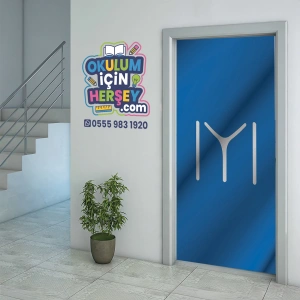 Kayı Boyu Bayrak Kapı Giydirme 09